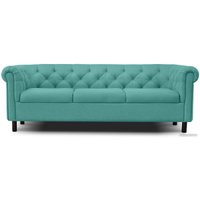 Диван Brioli Винчестер трехместный (J16/азур)