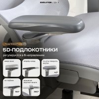 Офисное кресло Evolution ZX 2 (серый)