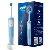 Электрическая зубная щетка Oral-B Vitality Pro D103.413.3 Protect X Clean D103.413.3 (голубой)