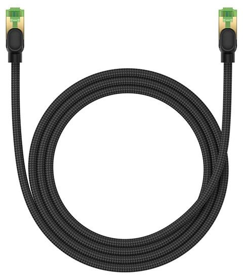 Кабель Baseus High Speed CAT8 40Gigabit Ethernet Cable (1.5 м, черный)