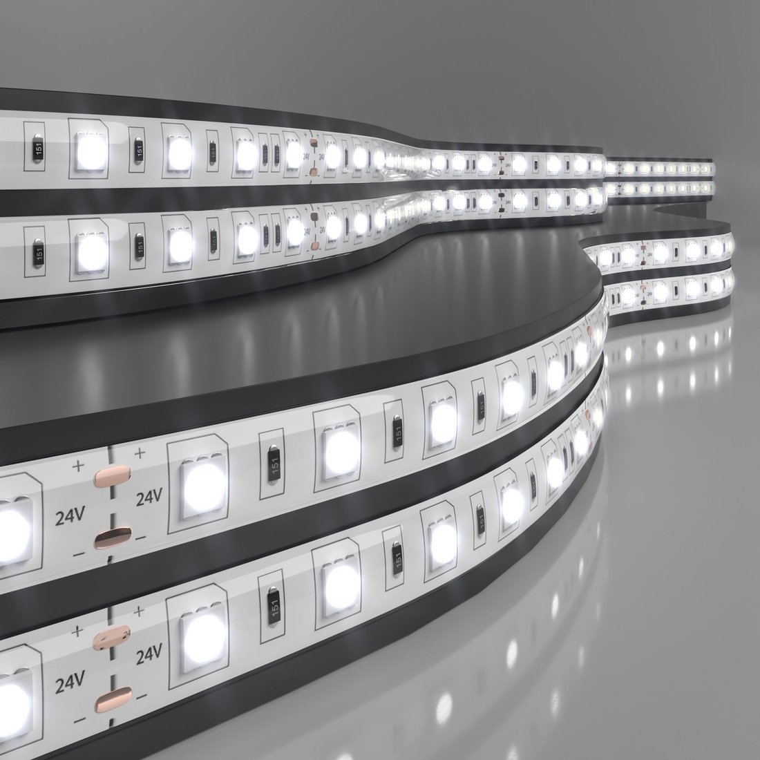 

Светодиодная лента Elektrostandard 24V 14.4W 60Led 5050 IP65 дневной белый a052969