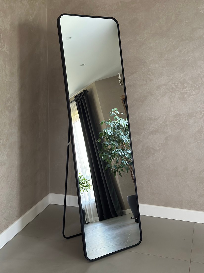 

Зеркало eMZe Закругленные углы 45х150 DK0919.CHE (черный)