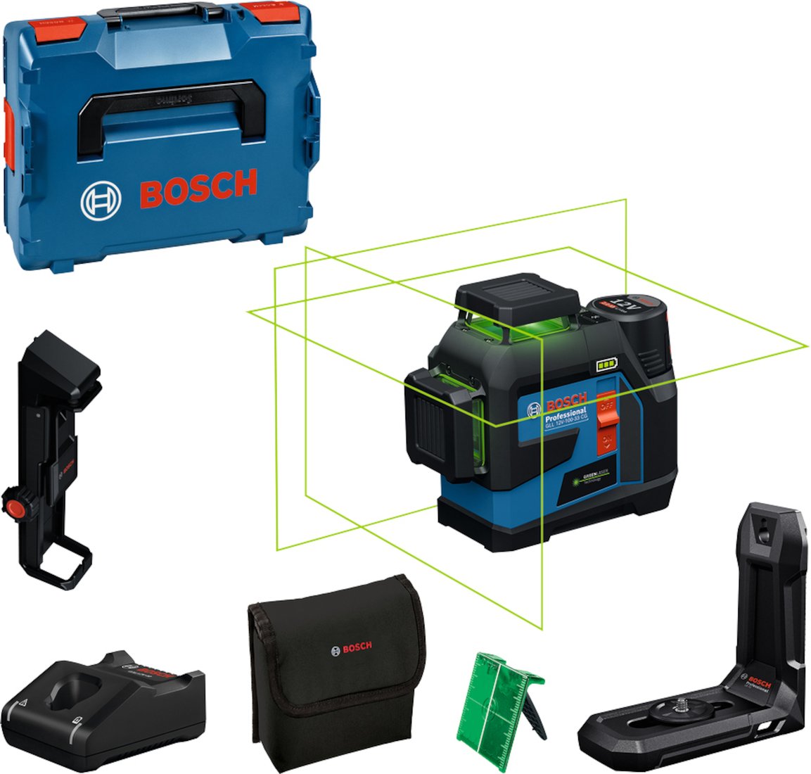

Лазерный нивелир Bosch GLL 12V-100-33 CG Professional 0601065401 (кейс)