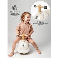 Каталка Amarobaby Enjoy AB24-7NJ/0012 (белый/коричневый)