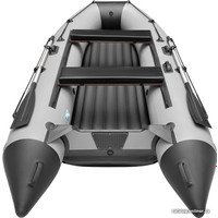 Моторно-гребная лодка Roger Boat Trofey 2900 (без киля, серый/черный)
