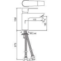 Смеситель Jaquar Aria ARI-CHR-39023B
