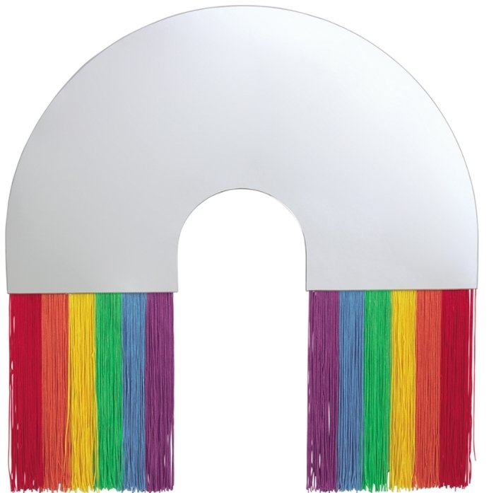 

Doiy Зеркало Rainbow 53х50 (черный)