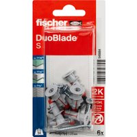 Дюбель-гвоздь Fischer DuoBlade S K NV 545684 (6 шт)