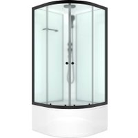 Душевая кабина Domani-Spa Delight Slim 99 High 90x90 DS01DS99HWM00.Gt-Black
