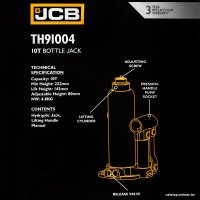 Бутылочный домкрат JCB TH91204 (12т)