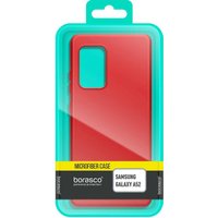 Чехол для телефона BoraSCO Microfiber Case для Samsung Galaxy A52 39824 (красный)