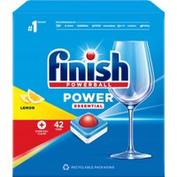 Таблетки для посудомоечной машины Finish All in 1 Powerball Power Essential лимон (42 шт)
