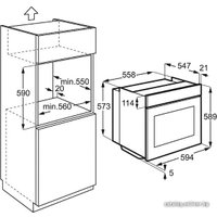 Электрический духовой шкаф Electrolux EOC6851AAX