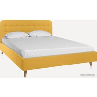 Кровать Divan Динс 160 (Velvet Yellow)