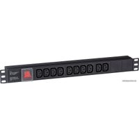 Блок розеток ExeGate ServerPro PDU-19H001 Al-10С13-C14-SW