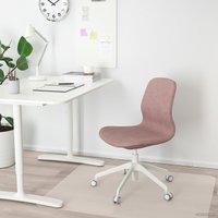  Ikea Лонгфьелль 193.863.42 (гуннаред светлый коричнево-розовый/белый)