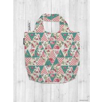 Сумка шоппер JoyArty Цветы в треугольниках bstl_186022