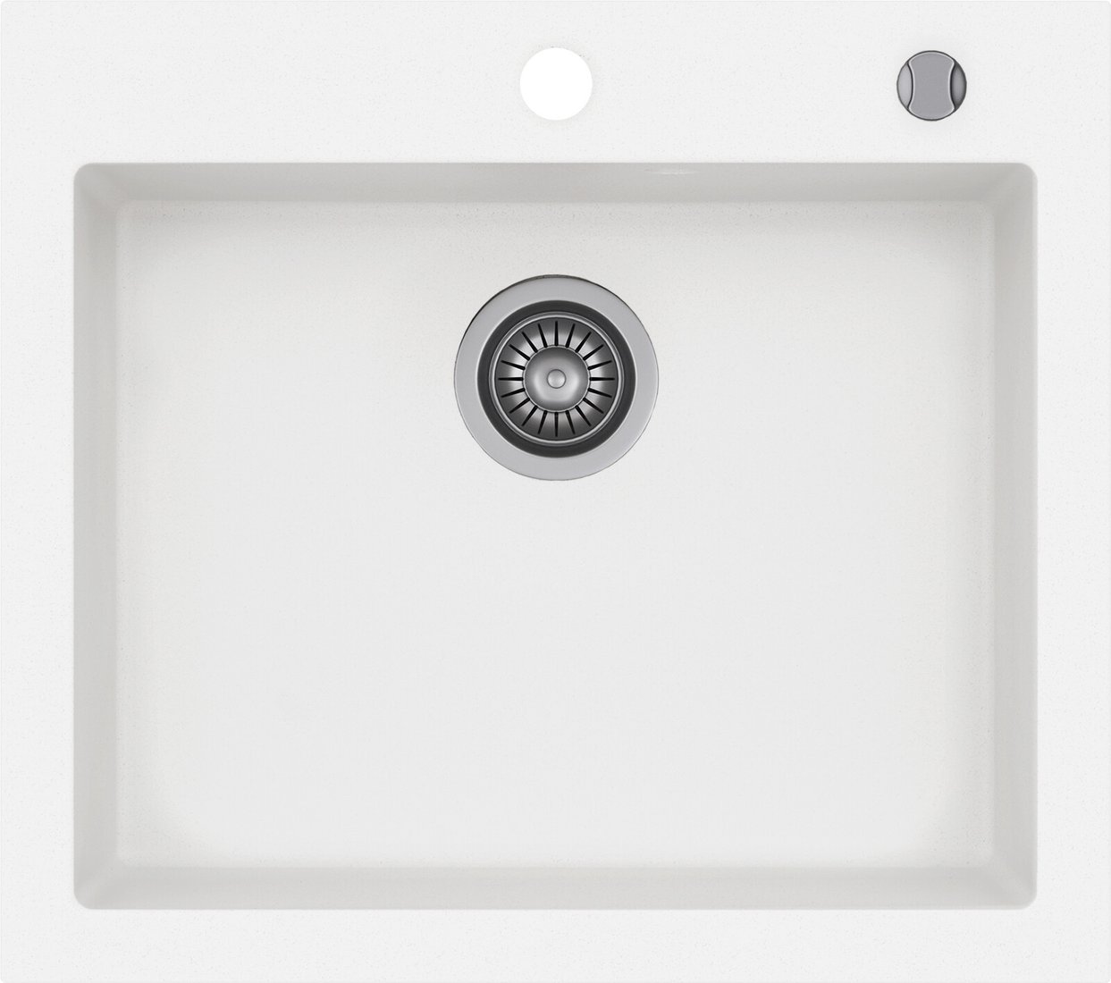 Кухонная мойка Kernau KGS H 60 1B Pure White