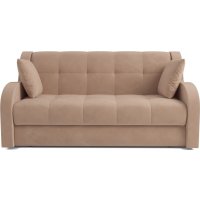 Диван Мебель-АРС Аккордеон Барон НПБ 155x200 (бежевый Luna 061)