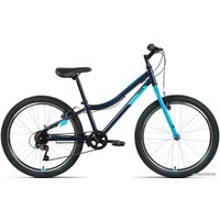 Велосипед Altair MTB HT 24 1.0 2022 (темно-синий/мятный)