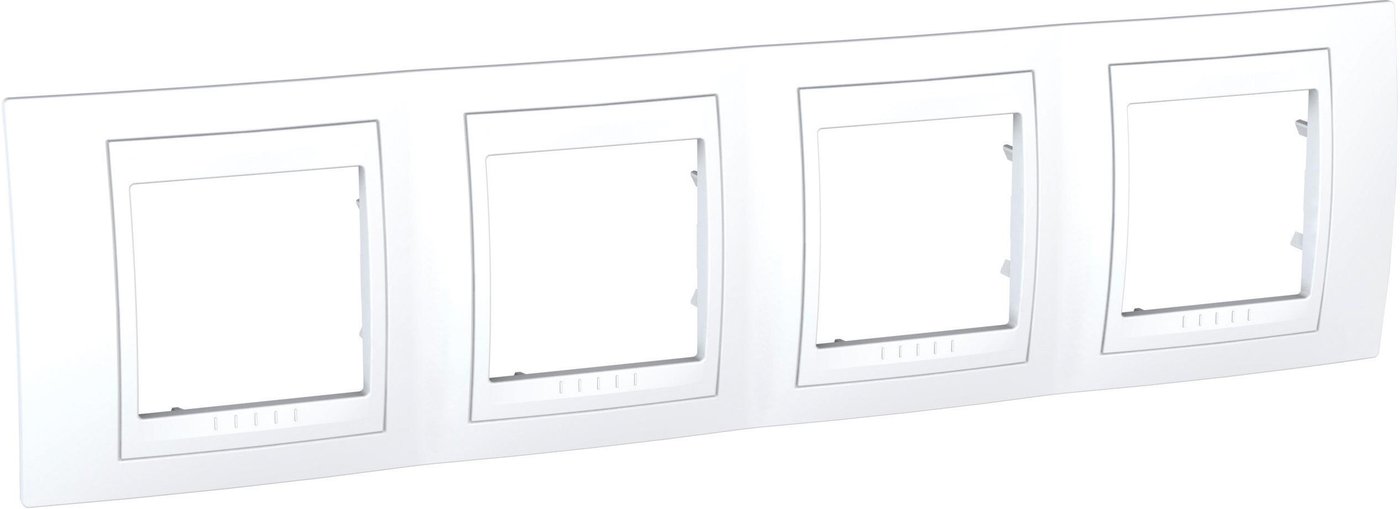 

Рамка Schneider Electric Unica MGU6.008.18 (белый)