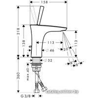 Смеситель Hansgrohe PuraVida 15074000