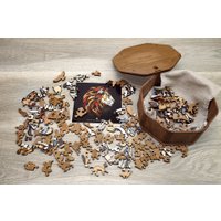 Пазл Eco-Wood-Art Хамелеон в деревянной упаковке