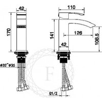 Смеситель Filarete Waterfall FL5010 (графит)
