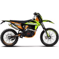 Мотоцикл PROGASI Race 300 Wave (оранжевый/салатовый)