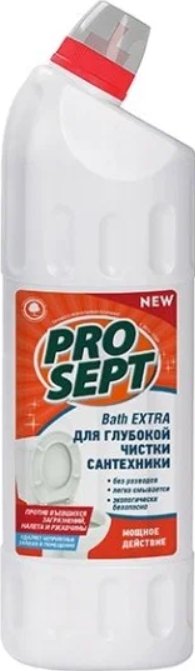 

Средство для сантехники Prosept Bath Extra Для глубокой чистки 750 мл