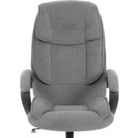Офисное кресло TetChair Oreon metalBL велюр (серый, 29) в Гродно