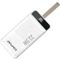 Внешний аккумулятор Awei P142K 50000mAh (белый)