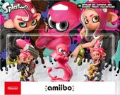 amiibo Осьмолинг-мальчик, Осьмолинг-осьминог, Осьмолинг-девочка