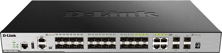

Управляемый коммутатор 3-го уровня D-Link DGS-3630-28SC/A1A