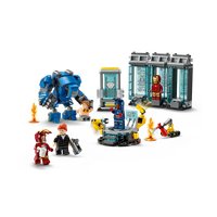 Конструктор LEGO Marvel Лаборатория Железного Человека: Зал Доспехов 76315