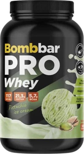 Протеин сывороточный (концентрат) Bombbar Whey Protein Pro (900 г, фисташковое мороженое)
