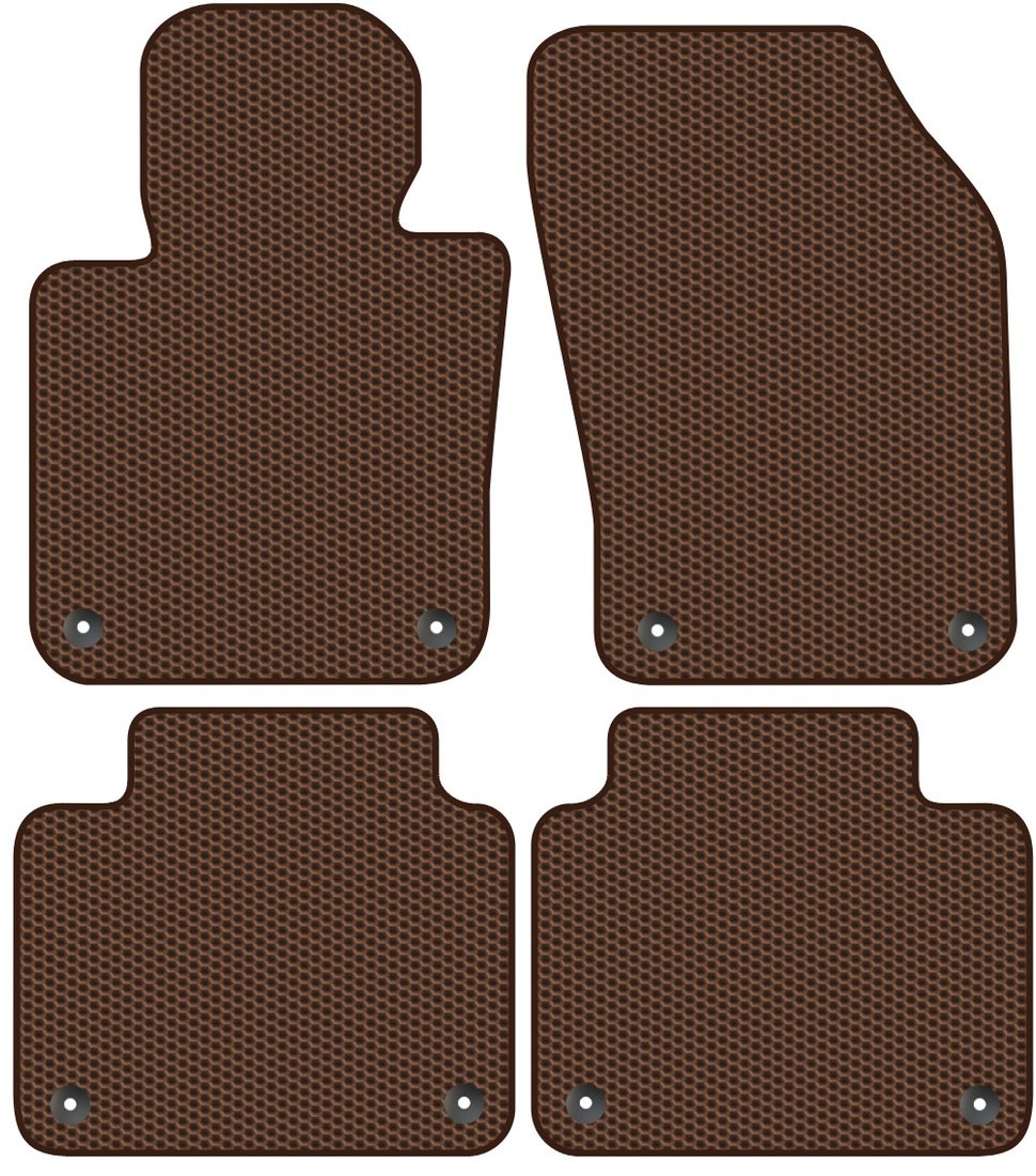 

Комплект ковриков для авто Alicosta Volvo S90 II (седан) 2016 - Н.В. (коричневый, сота)