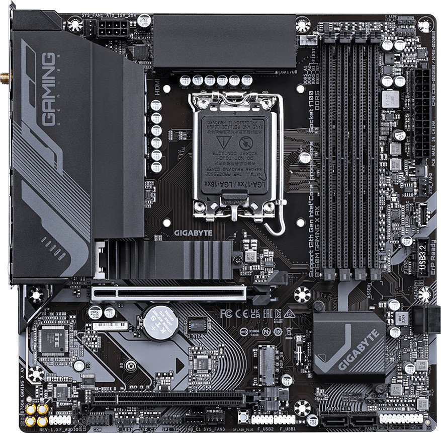 

Материнская плата Gigabyte B760M Gaming X AX (rev. 1.x)