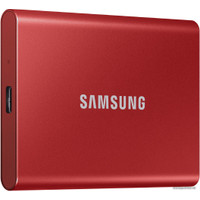 Внешний накопитель Samsung T7 1TB (красный)