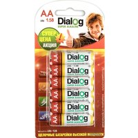 Батарейка Dialog AA 12 шт. [LR6-12B]