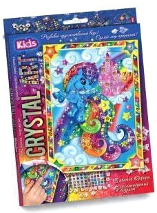 

Набор для создания поделок/игрушек Danko Toys Crystal Art Пони Cart-01-08