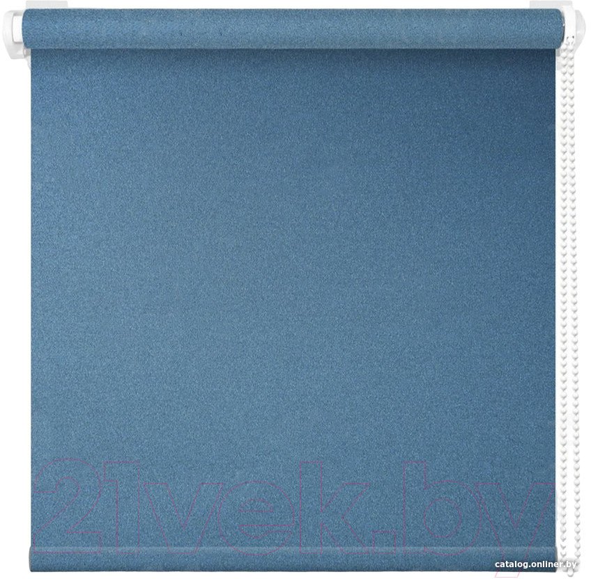 Рулонные шторы АС МАРТ Мегаполис 85x160 (синий)