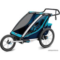 Детский велоприцеп Thule Chariot Cross 2 (Thule Blue/Poseidon)