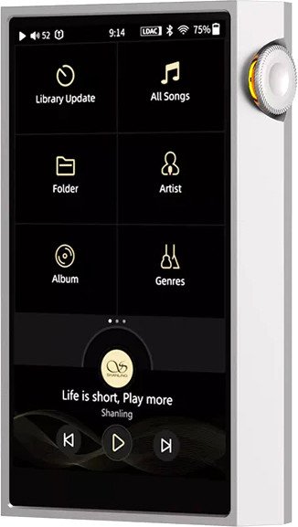 

Hi-Fi плеер Shanling M5 Ultra (серебристый)
