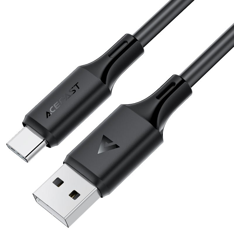 

Кабель AceFast C17-04 USB Type-A - USB Type-C (1.2 м, черный)