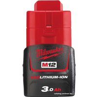 Аккумулятор Milwaukee M12B3 (12В/3 Ah)