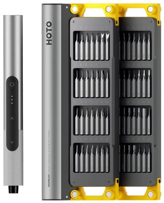 Электроотвертка HOTO SNAPBLOQ S-A01 Electric Precision Screwdriver Master Set (с АКБ, кейс)