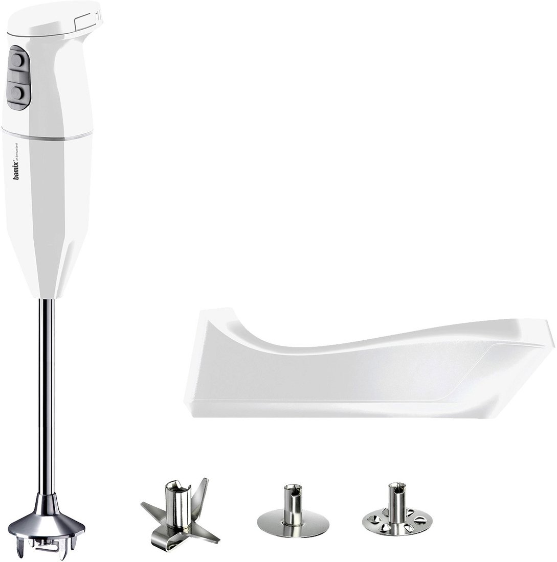Погружной блендер Bamix Cordless PRO (белый)
