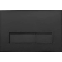 Унитаз подвесной Triton Pro Verso VO-1832 + Pro EVO815N + Pro Evo (с кнопкой, черный, матовый)