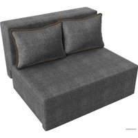 Диван Mebelico Лагуна 114451 (рогожка, серый/коричневый)